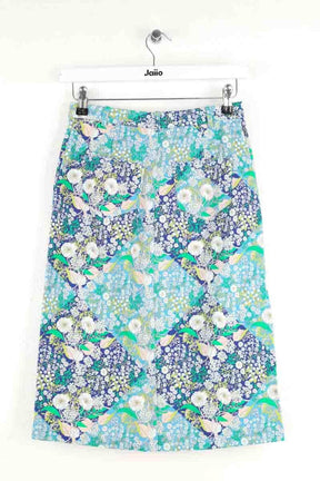 Jupe Manoush Bleu en Coton