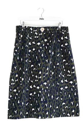 Jupe Manoush Kaki en Velours, taille XL - Seconde Main