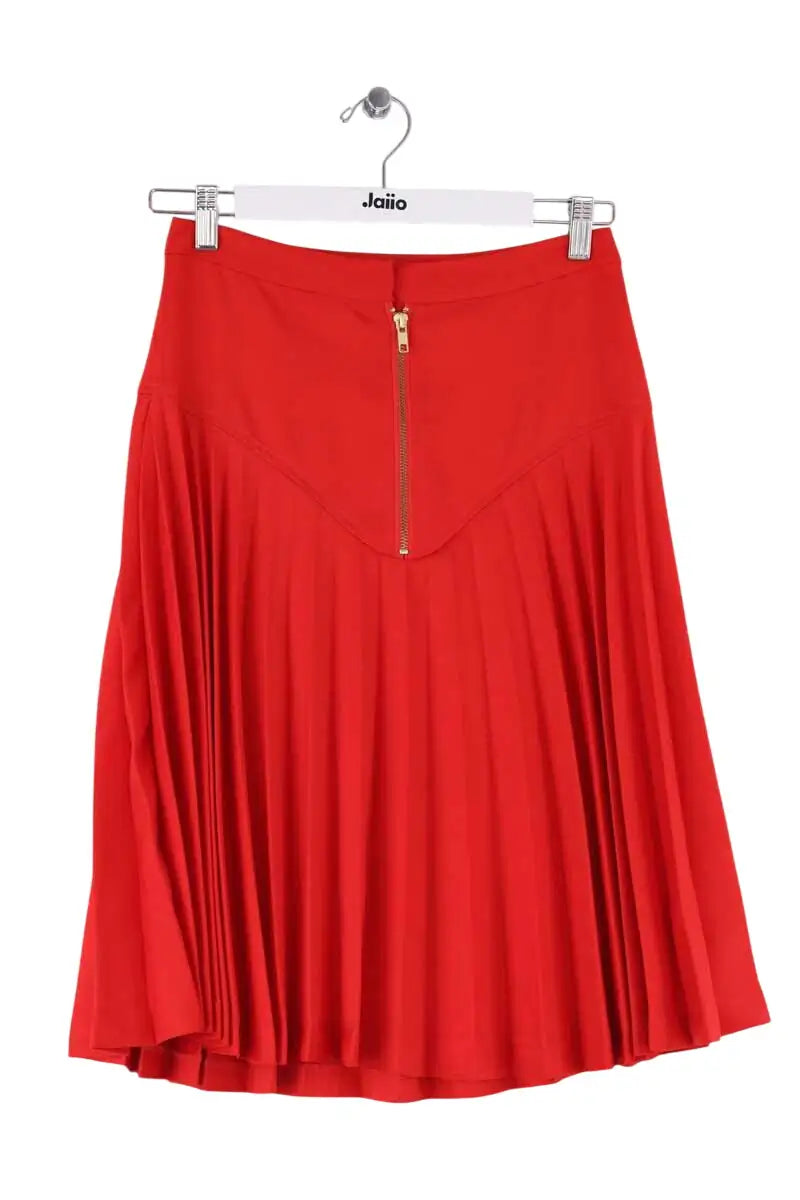 Jupe Manoush Rouge en Synthétique, taille M - Seconde Main