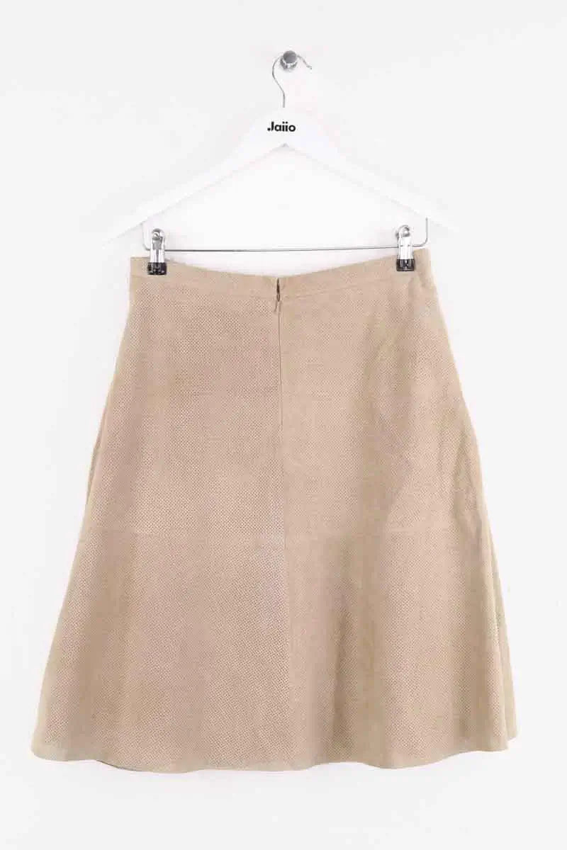 Jupe Max & Moi Beige en Daim