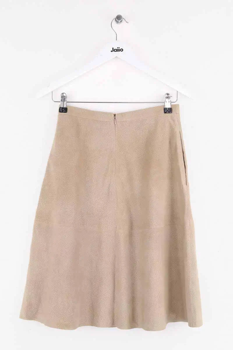Jupe Max & Moi Beige en Daim