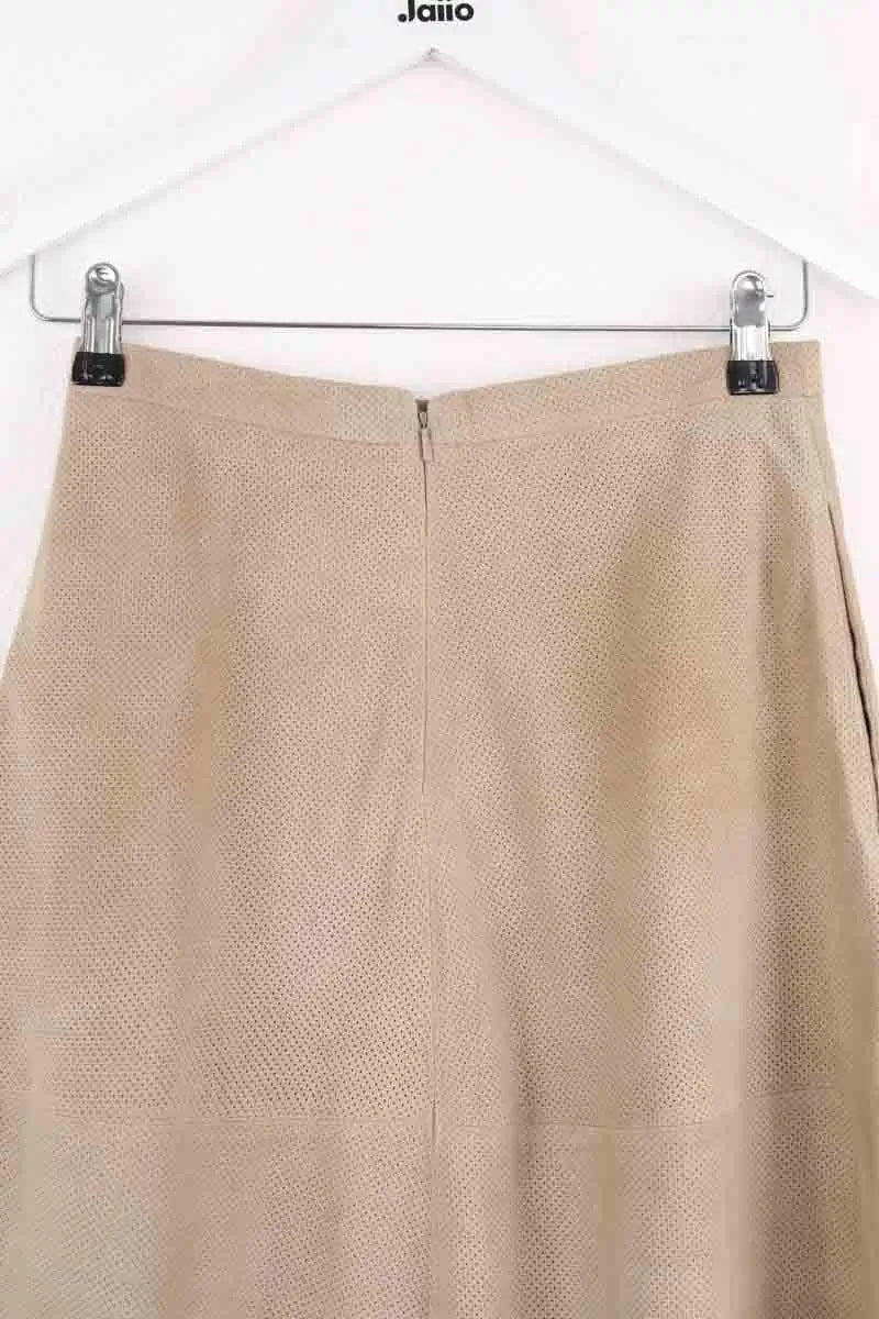 Jupe Max & Moi Beige en Daim
