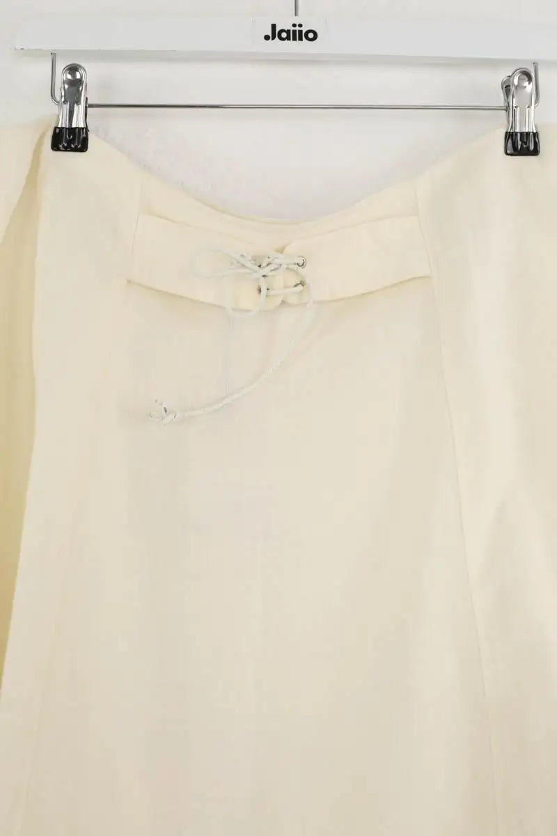 Jupe Max Mara Blanc en Lin