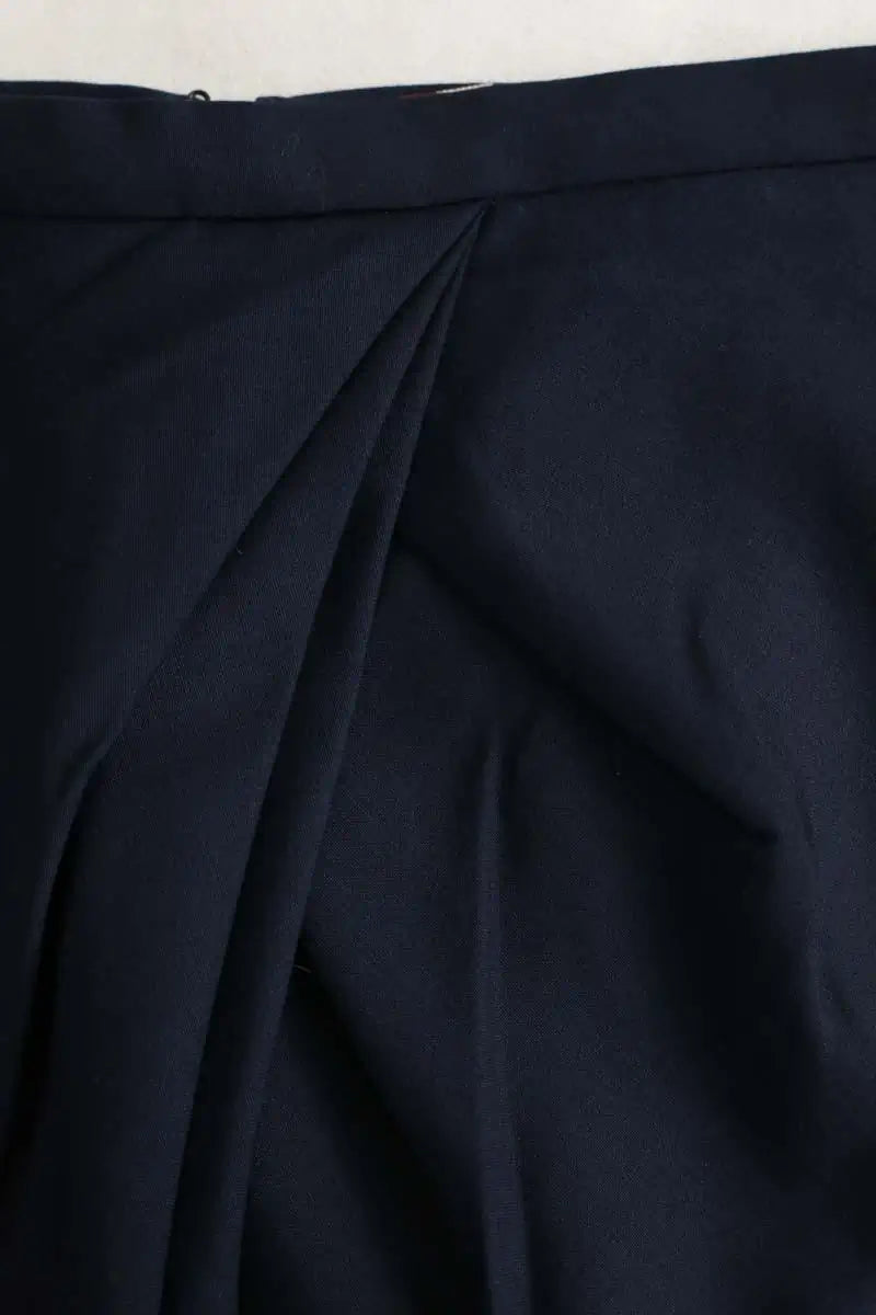 Jupe Max Mara Marine en Laine