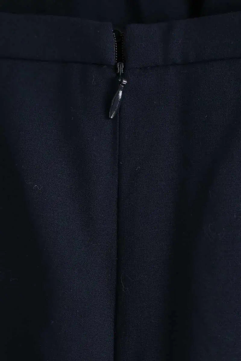 Jupe Max Mara Marine en Laine