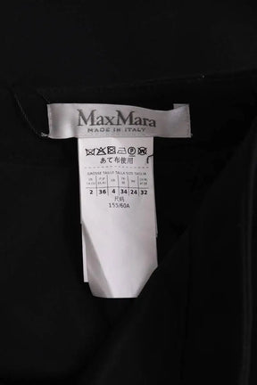 Jupe Max Mara Noir en Laine