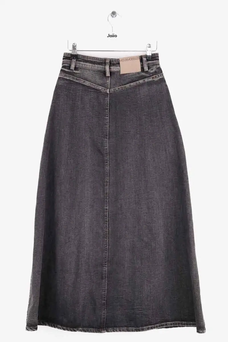 Jupe Mes Demoiselles Gris en Coton