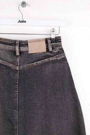 Jupe Mes Demoiselles Gris en Coton