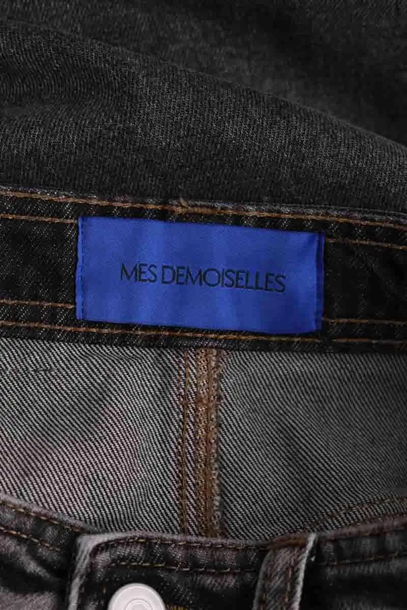 Jupe Mes Demoiselles Gris en Coton