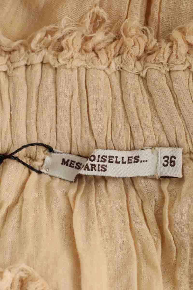 Jupe Mes Demoiselles Isabelle Beige en Coton