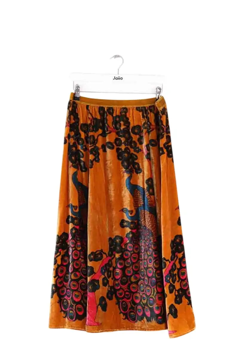 Jupe Mes Demoiselles Jaune en Viscose, taille L - Seconde Main