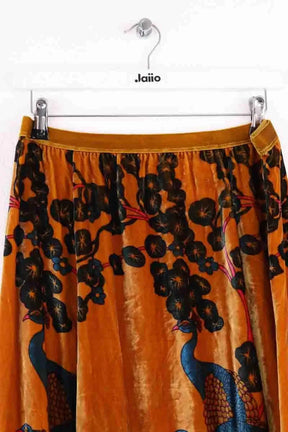 Jupe Mes Demoiselles Jaune en Viscose