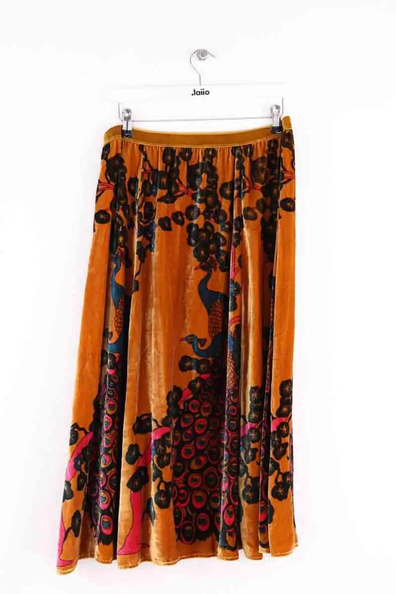 Jupe Mes Demoiselles Jaune en Viscose
