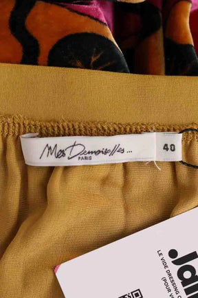 Jupe Mes Demoiselles Jaune en Viscose