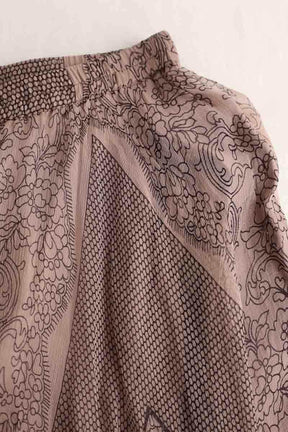 Jupe Mes Demoiselles Rose en Viscose