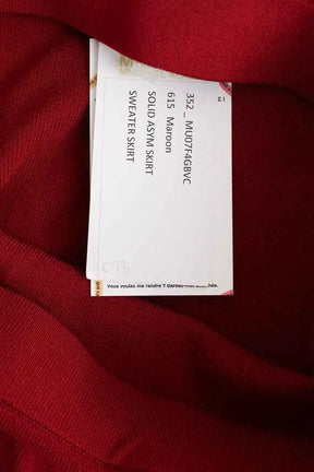 Jupe Michael Kors Rouge en Synthétique