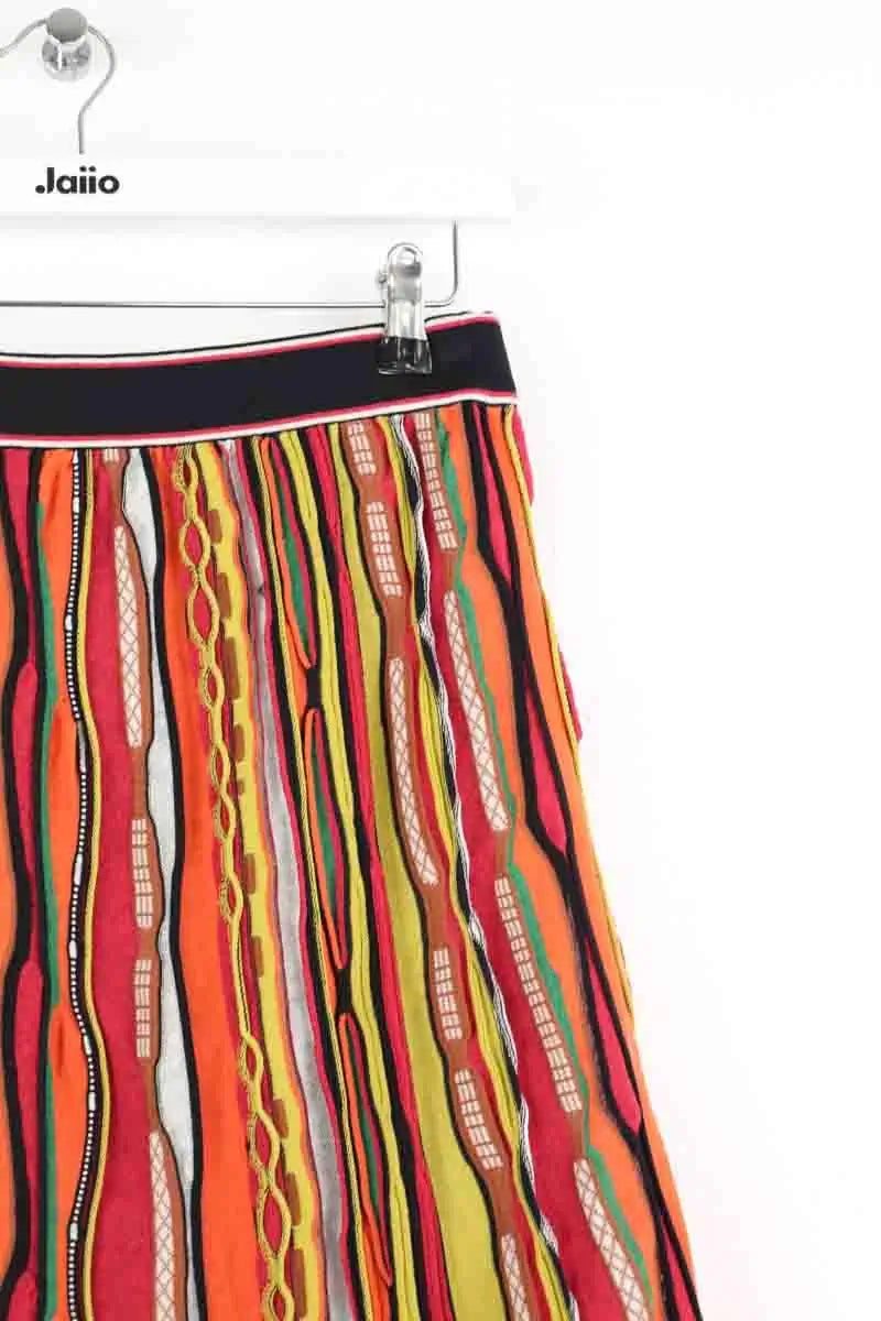 Jupe Missoni Rouge en Coton