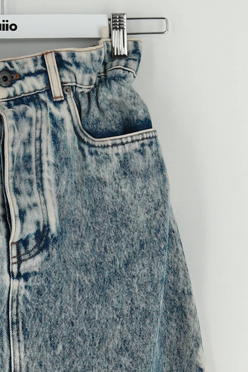 Jupe Miu Miu Bleu en Coton