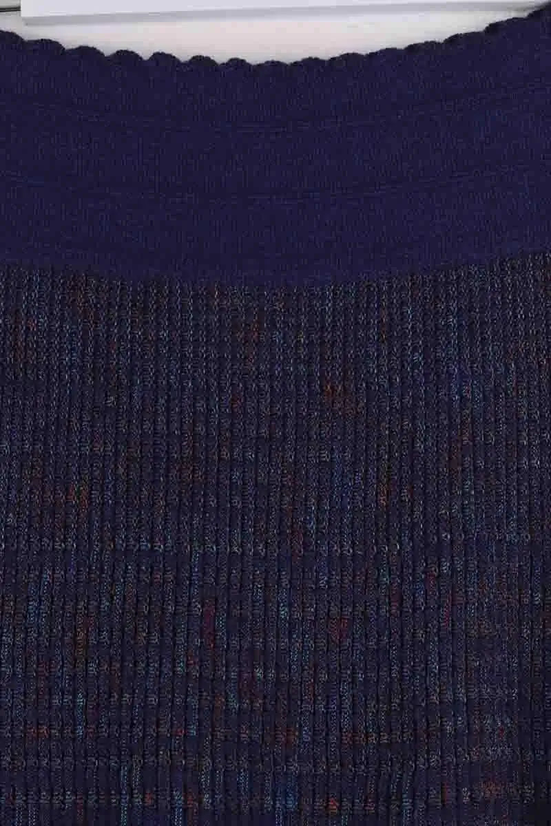 Jupe Molli Bleu en Laine