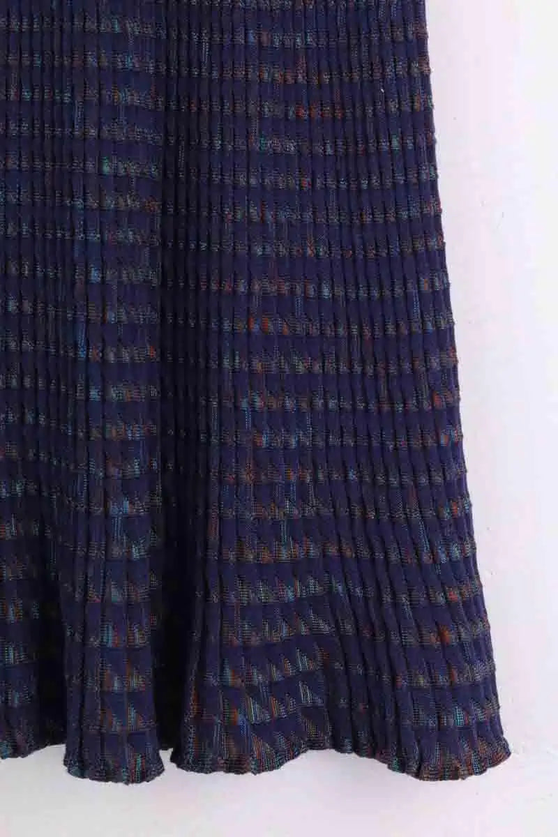 Jupe Molli Bleu en Laine