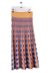 Jupe Molli Multicolore en Laine, taille M - Seconde Main