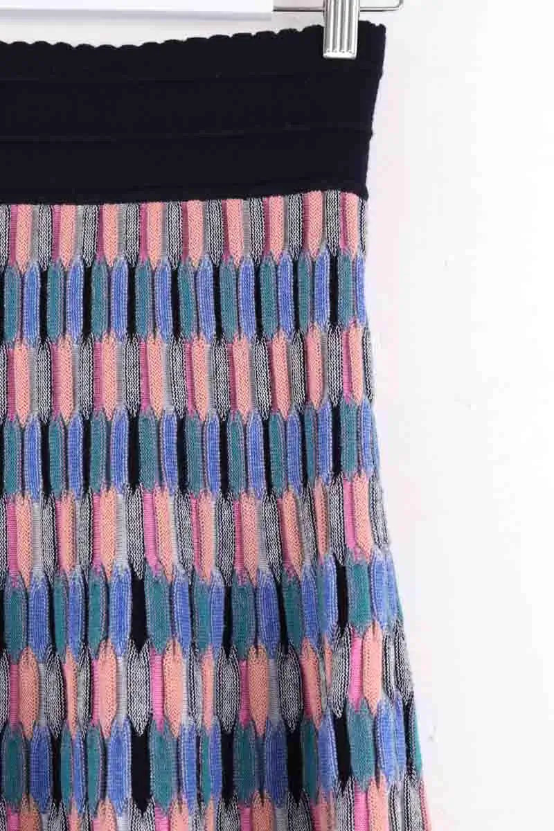 Jupe Molli Multicolore en Laine