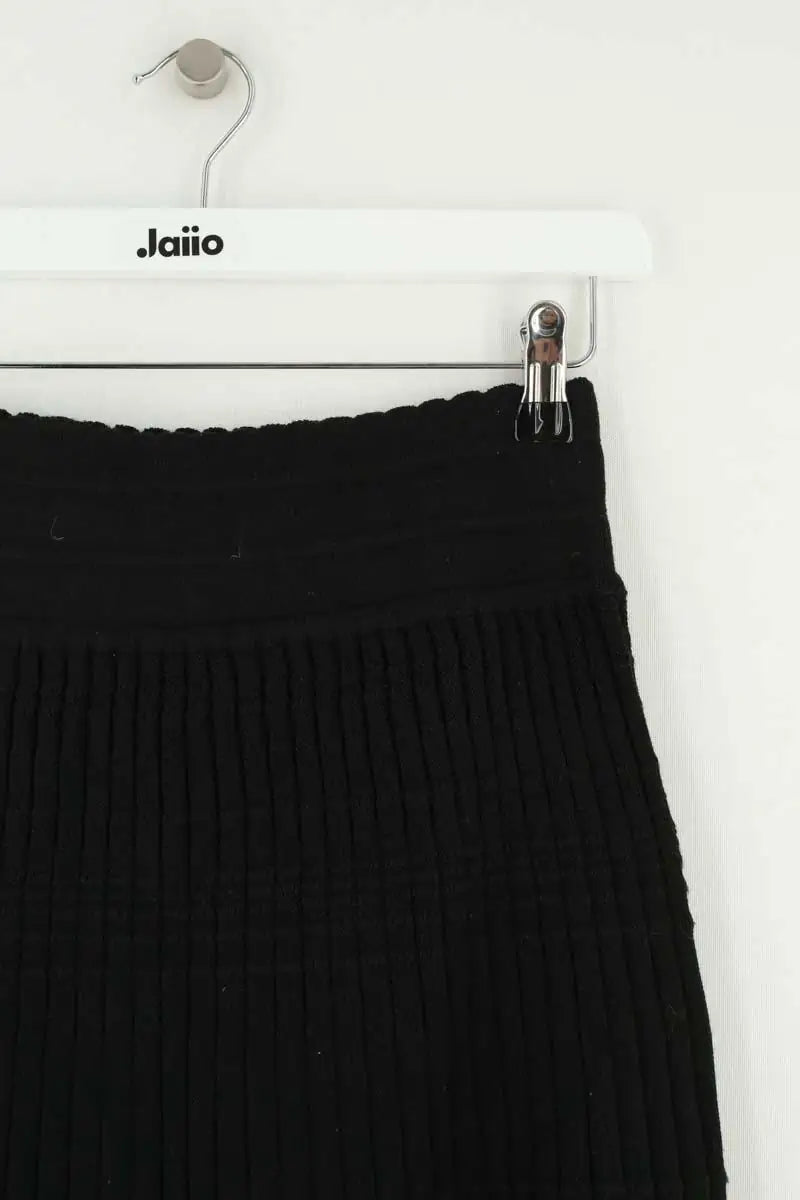 Jupe Molli Noir en Laine