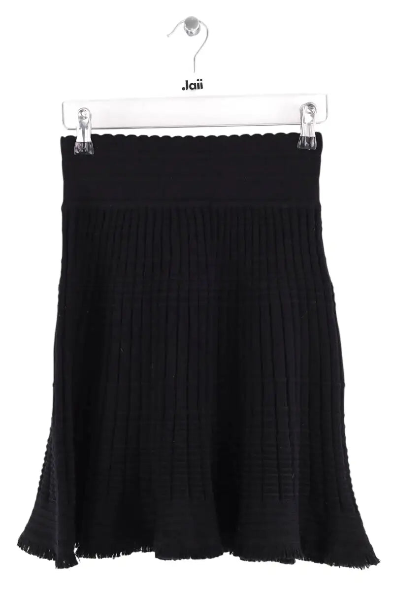 Jupe Molli Noir en Laine, taille XS - Seconde Main