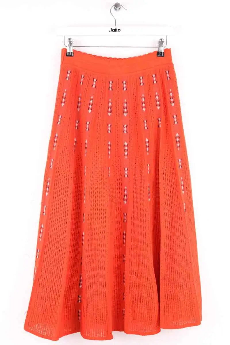 Jupe Molli Orange en Laine
