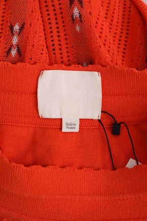 Jupe Molli Orange en Laine