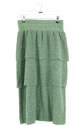 Jupe Molli Vert en Laine, taille L - Seconde Main
