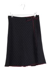 Jupe Moschino Noir en Synthétique, taille M - Seconde Main