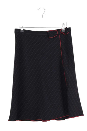 Jupe Moschino Noir en Synthétique, taille M - Seconde Main