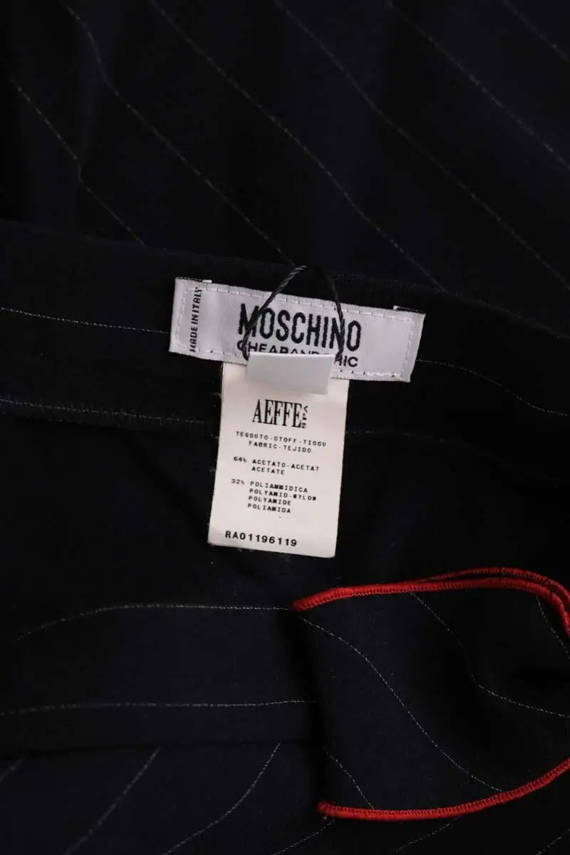 Jupe Moschino Noir en Synthétique