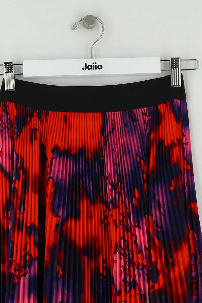 Jupe MSGM Rouge en Polyester