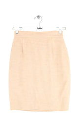 Jupe Mugler Beige en Laine, taille M - Seconde Main