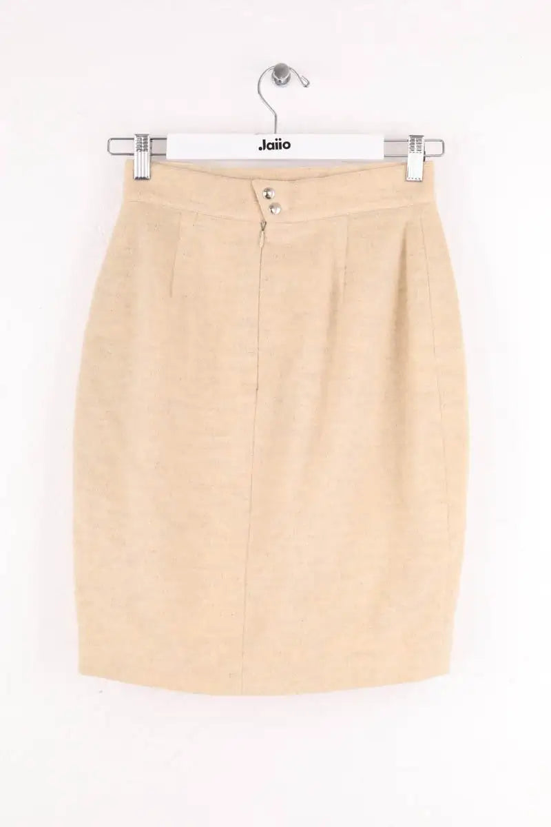 Jupe Mugler Beige en Laine