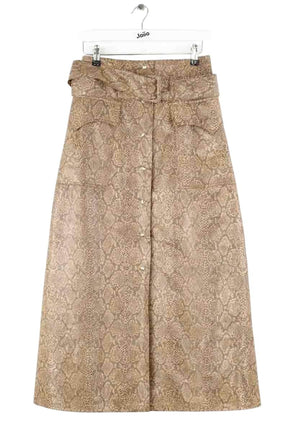 Jupe Nanushka Marron en Polyester, taille S - Seconde Main