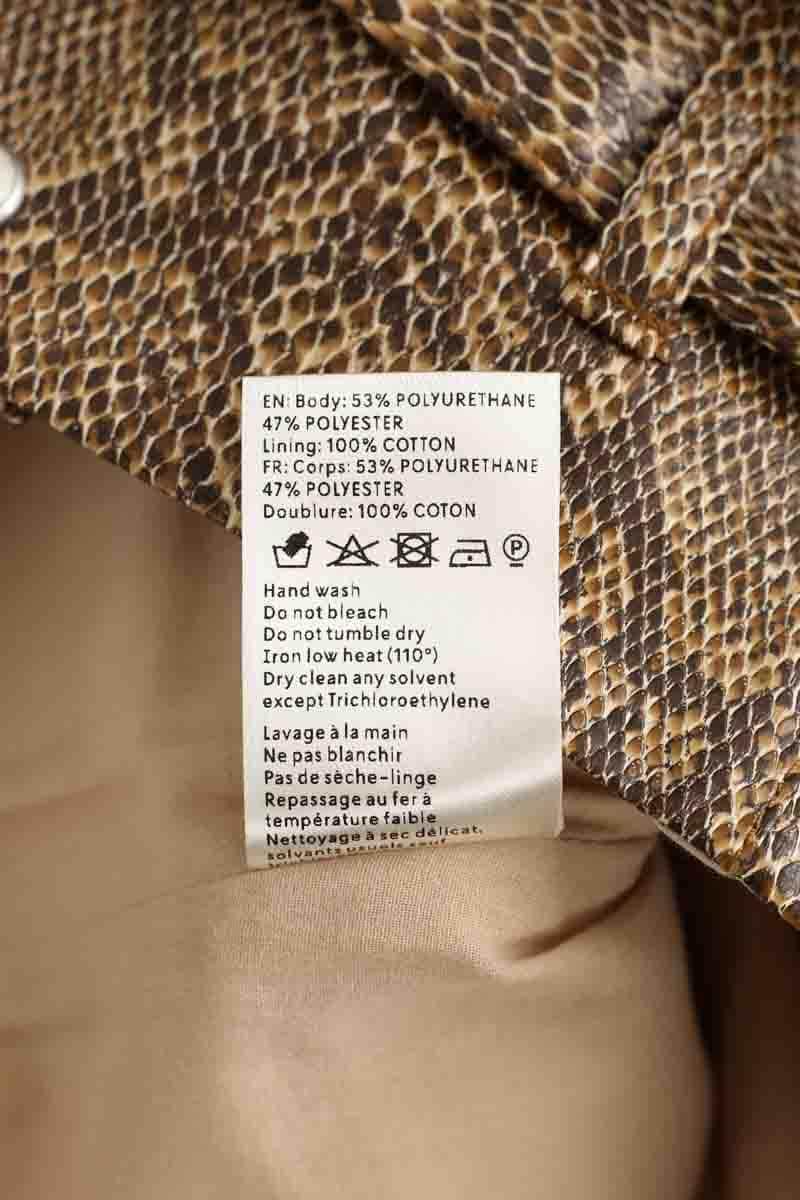 Jupe Nanushka Marron en Polyester