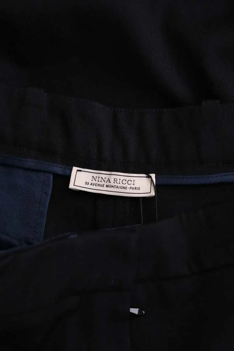 Jupe Nina Ricci Noir en Synthétique