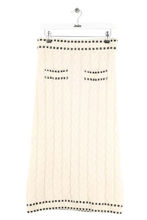 Jupe Notshy Blanc en Cachemire, taille M - Seconde Main