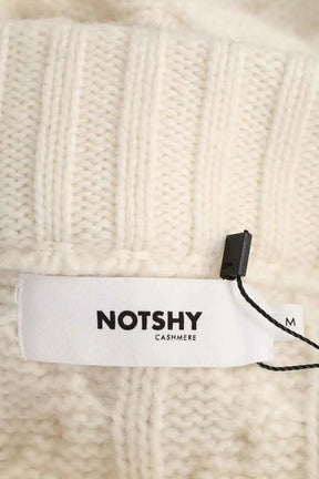 Jupe Notshy Blanc en Cachemire