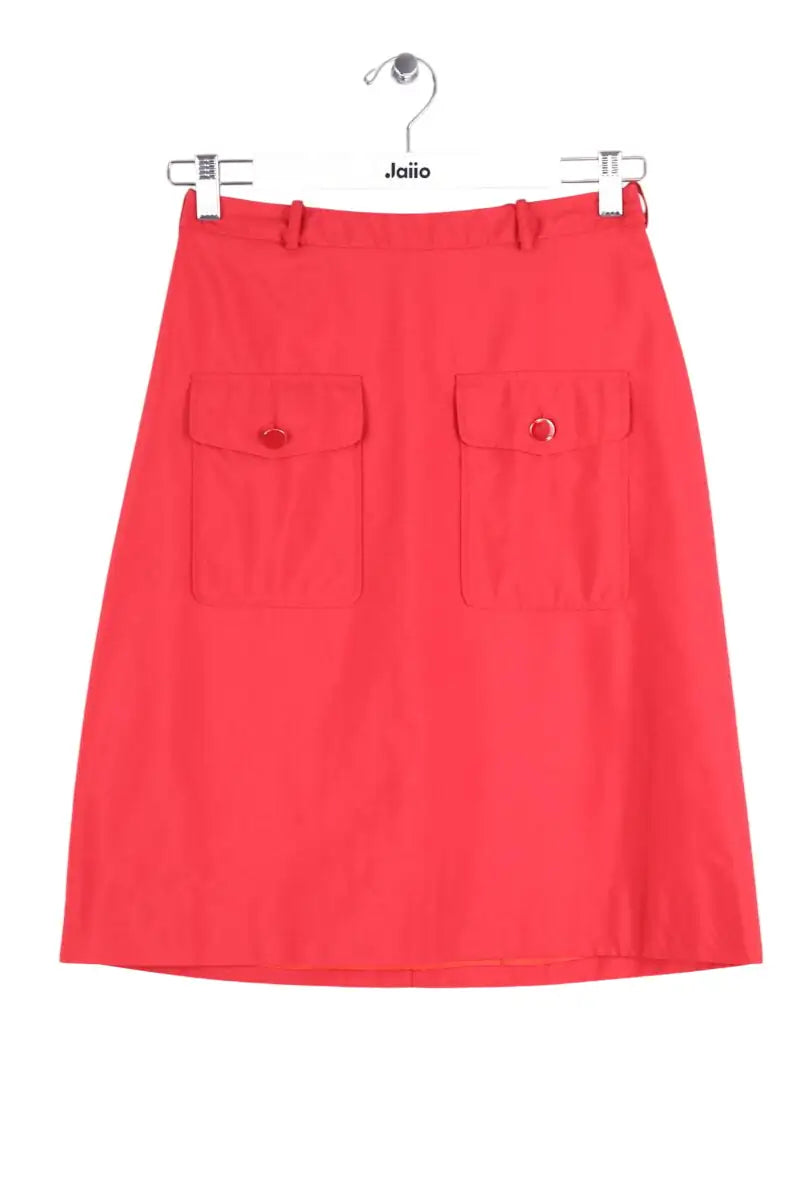 Jupe Other Brand Rouge en Synthétique, taille S - Seconde Main