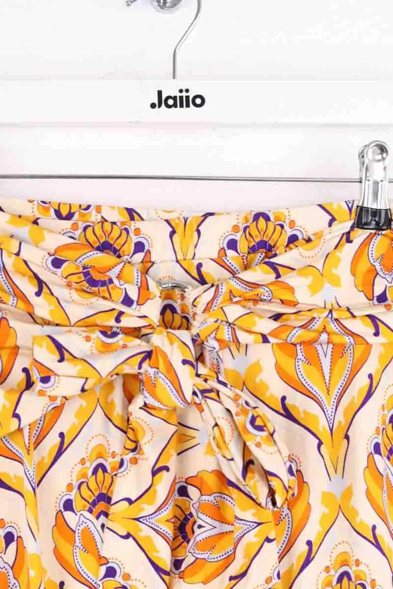 Jupe Paco Rabanne Orange en Viscose