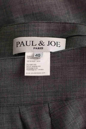 Jupe Paul & Joe Gris en Laine