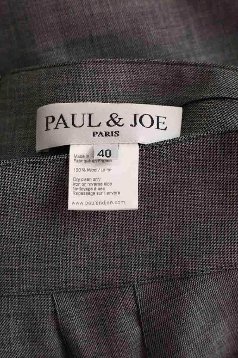 Jupe Paul & Joe Gris en Laine