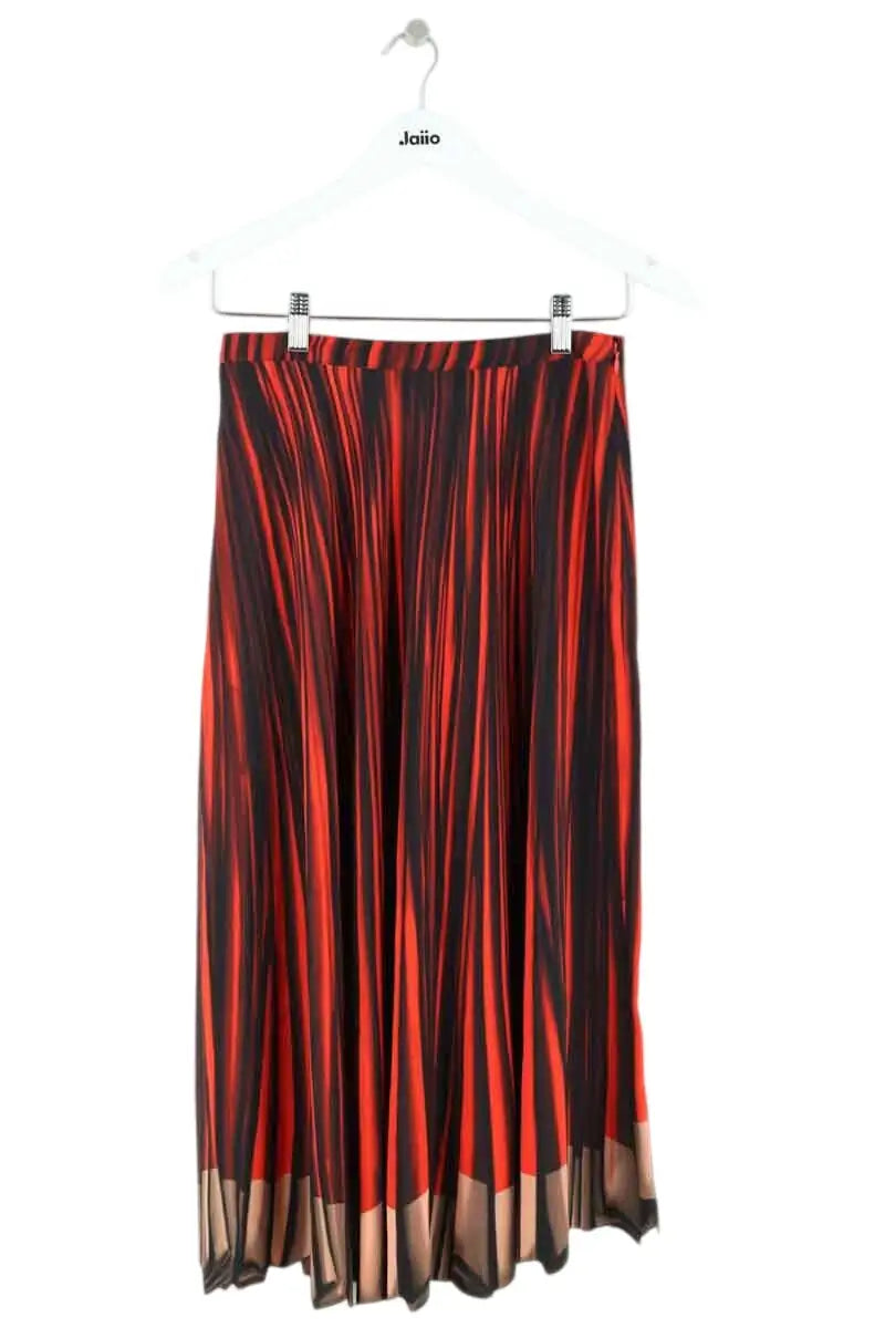 Jupe Paul Smith Rouge en Soie, taille XS - Seconde Main