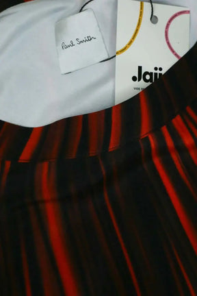 Jupe Paul Smith Rouge en Soie