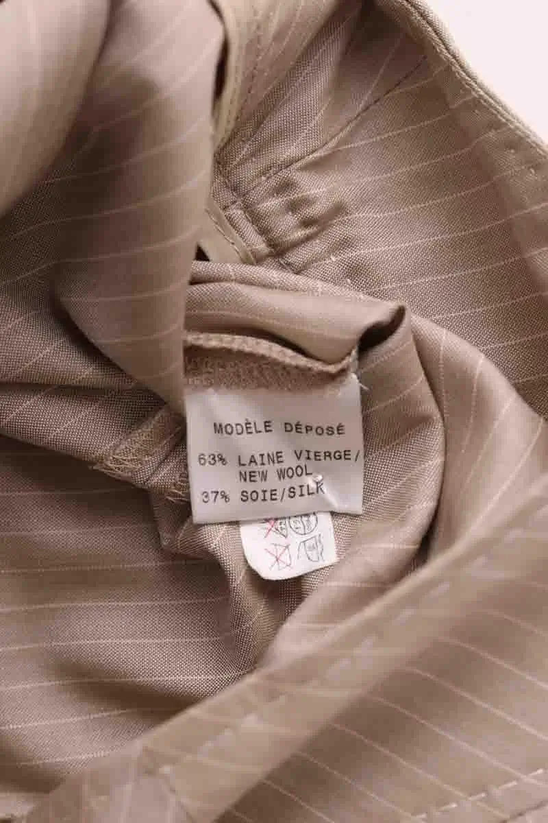 Jupe Paule Ka Beige en Laine