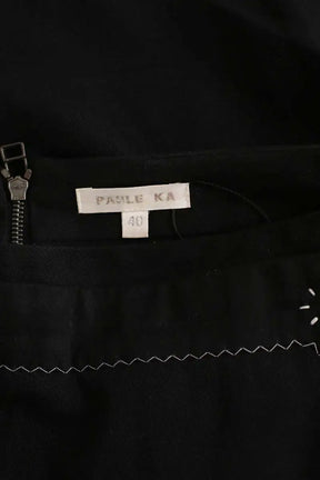 Jupe Paule Ka Noir en Coton